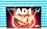 Tdk AD-1 54 1996 Japan Type I Blank Cassette Tape (1) (sealed). Fixed Price $26.99.