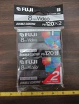 Fuji P6-120 Minute Lot Of Blank 8MM Cassettes New. Fixed Price $14.00.