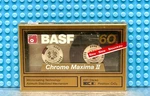 Basf Chrome Maxima Ii 60 1989 Blank Cassette Tape (1) (sealed). Fixed Price $30.59.