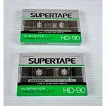 (2) Realistic Supertape HD-90 High Definition Cassette Tapes, New Factory Sealed. Fixed Price $14.00.