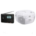 Retekess V115PORTABLE Am/fm Radio TR621CD/CASSETTE Tape Player MP3 Recorder Home. Fixed Price $109.99.