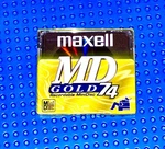 Maxell MD-74GD Gold Blank Mini Disc (1) (sealed). Fixed Price $17.99.