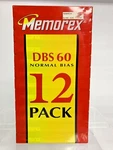 Memorex Dbs 90 Normal Bias 12 Pack Audio Cassettes New Type Blank Media. Fixed Price $21.76.