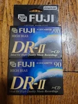 2-PACK Fuji Dr-ii High Bias 90 Minute Blank Audio Cassette Tapes New Sealed. Fixed Price $17.50.