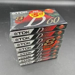 Tdk Blank Audio Cassette D60 High Output Ieci/type 8-PACK Made In Japan New. Fixed Price $22.95.
