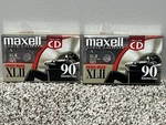 Vtg Maxell High Bias Xlii 90 Type 2 Audio Cassette Tape Lot Of New Sealed. Fixed Price $14.00.