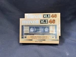 2 Maxell Xl Ii 46 Minute Blank Audio Extra Fine Epitaxial Cassette Tapes Sealed. Fixed Price $59.99.