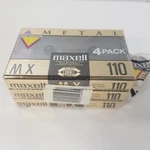3-PACK Maxell Mx 110 Metal Cobalt Alloy Audio Cassette Tapes New Sealed. Fixed Price $119.99.