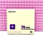 Denon CMD-74N-V Blank Mini Disc (1) (sealed). Fixed Price $17.99.