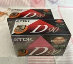Tdk D90 High Output (2) 3-PACK Audio Cassette Tapes Brand New. Fixed Price $10.00.
