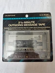 Nos Sealed Duofone 1/2 Minute Outgoing Message Tape 43-437. Fixed Price $21.99.