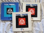 Tdk Inch SR-7D Reel To Tape & 150-7 1800 Ft (3). Fixed Price $29.00.