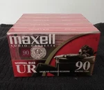 5 Pack Audio Cassette Tapes Sealed Tdk Normal Bias Maxell Ur 90 Maxwell. Fixed Price $19.99.
