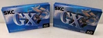 2-NEW Skc Normal Position Gx Slim 60 Blank Audio Cassette Tapes.. Fixed Price $43.77.