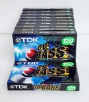 Lot Of 10 Tdk Cd Heavy Bass Performance 120 Minutes Audio Cassette Tapes. Fixed Price $79.99.