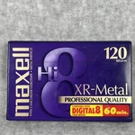 Maxell P6-120XR Xr-metal HI8 Digital Camcorder Videotape 8MM Sealed. Fixed Price $5.00.