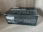 Maxell C-120 Professional Cassette Tapes Communicator Series 10 Pack New. Fixed Price $80.00.