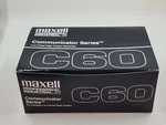10 Pack New Maxell C60 Professional Communicator Series Cassette Tape F. Sealed. Fixed Price $24.99.