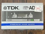 Tdk AD90 Cassette New Sealed 1984 Blank Tape Made In Japan. Fixed Price $34.99.