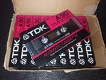 Lot Of 10 Tdk 90 Vintage Audio Cassettes Blank Tape 1986 Japan Eur Market. Fixed Price $249.99.