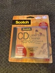 New 3M Scotch Laser Lens Cleaner Disc Sealed For Cd / Dvd AV101. Fixed Price $25.00.
