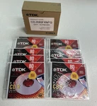 Tdk Data Cd-r Slim Case Of 10 80MIN Burnable 700MB Factory Sealed Computer. Fixed Price $11.48.
