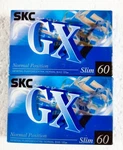 Skc Gx 60 Normal Position General Purpose/extra Blank Cassette Tape. Fixed Price $15.99.