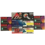 Vtg Blank New Audio Cassette Tapes Lot Of 10 Sealed Sony, Scotch, Tdk, Rca ... Fixed Price $24.99.