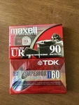 Maxell Normal Bias Ur & Tdk D60 Brand New Audio Cassette Tapes Lot Of 2. Fixed Price $12.96.