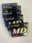 5X Fuji Minidiscs 74 Sealed Box-blank Mds Vintage Rare. Fixed Price $33.97.