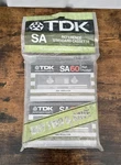 *nos!* Original Tdk SA60 Twin Pack High Resolution Cassette Tapes - Sealed!. Fixed Price $42.77.