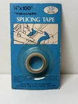 Realistic 44-1125 1/4" Splicing Tape 100" Long . Cassette Vintage Nib. Fixed Price $15.00.