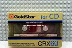 Goldstar Crx 60 1989 Europe Type Ii Blank Cassette Tape (1) (sealed). Fixed Price $23.39.