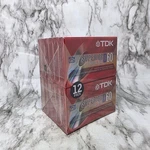 Tdk Superior D60 Iec/type Normal Bias Blank Cassette Tapes 12-PACK. Fixed Price $12.95.