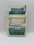 Maxell CP-15 Personal Computer Cassette Tape Box. Fixed Price $9.99.