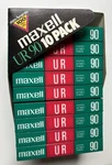 Maxell Audio Cassette Normal Bias UR90 Lot Of New Sealed. Fixed Price $20.00.