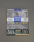 Lot Of 2 Maxell Mx 110 & Tdk Type Iv Metal Cassette Tapes Vtg Sealed New. Fixed Price $37.95.