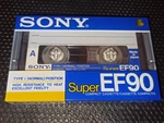 Sony Super Ef 90 1988 Eur Market Vintage Cassette Blank Audio Tapes Japan. Fixed Price $19.99.