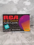 Rca 90 Vintage Audio Cassette Blank Tape Sealed Type. Fixed Price $10.00.