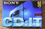 Sony Cd-it 90-MINUTE High-bias Cassette Tape Featuring Unique Slide Case. Fixed Price $20.00.