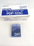 Sony PDP-125C Dat Digital Audio Tape, Box Of 10 New Old Stock, Free Shipping. Fixed Price $110.00.