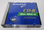 New Fujifilm Recordable 700MB Data Capacity 80MIN 48X Cd-r Disc Slim Case 5-PACK. Fixed Price $11.99.