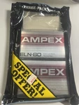 Ampex ELN-60 Type I Blank Cassette Tape 2. Fixed Price $14.99.
