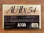 Axia Au-iix 54MIN Top Of The Line Type Blank Audio Cassette. Japan 1991. Fixed Price $16.90.