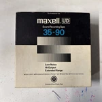 Maxell Ud Sound Recording Tape 35-90B Hi-output Low Noise Extended Range. Fixed Price $29.95.