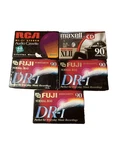 Mixed Lot 5 Blank Cassette Tapes Rca Maxell, Fuji Dr-i 60-90M Vintage New Sealed. Fixed Price $8.67.