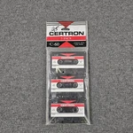 Vintage Certron LN60 Normal Bias C-60 Audio Cassette Tapes 3 Pack Sealed. Fixed Price $19.99.