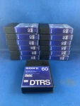 13 Used Sony Dtrs DARS-60MP Digital Audio Cassette Tape. Fixed Price $64.35.