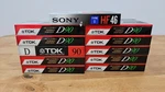 10 Tdk D90 Cassette Tapes And Sony Hf 46 - New. Fixed Price $34.99.