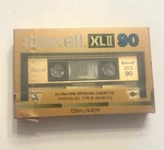 New/sealed Maxell Xlii Audio Cassette Tape Extra Fine Epitaxial 90 Min 135M Vint. Fixed Price $12.59.
